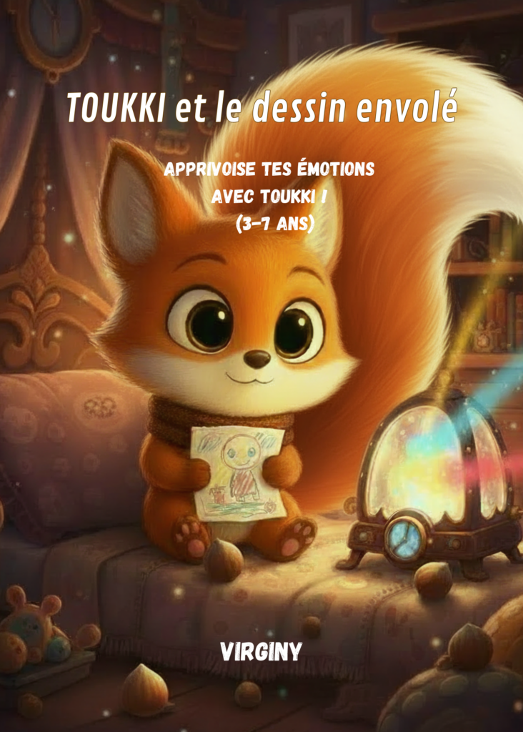 Toukki et le dessin envolé - Livre enfant 3-7 ans